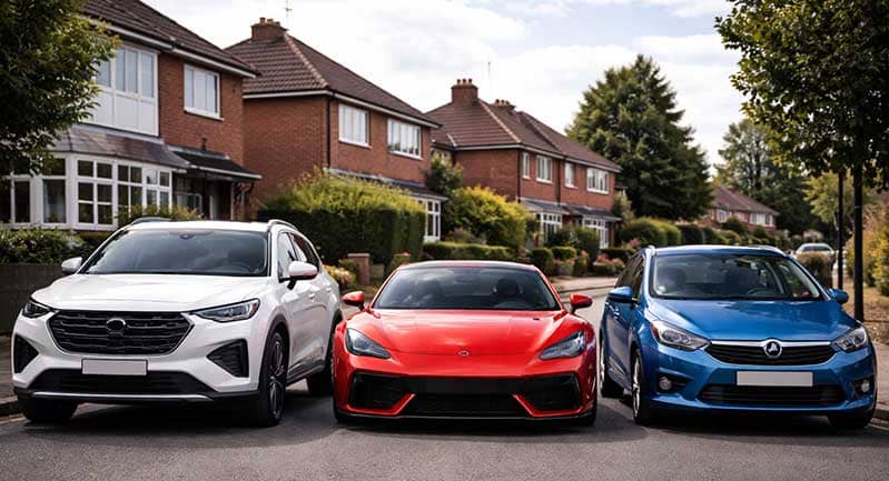 Autoversicherungsrechner Tarif Check 2026 verschiedene Fahrzeugtypen